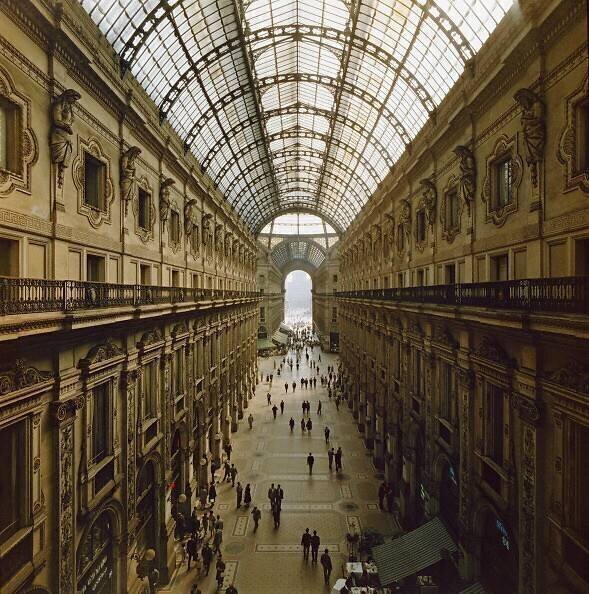 Galleria Vittorio Emanuele II Slim Aarons