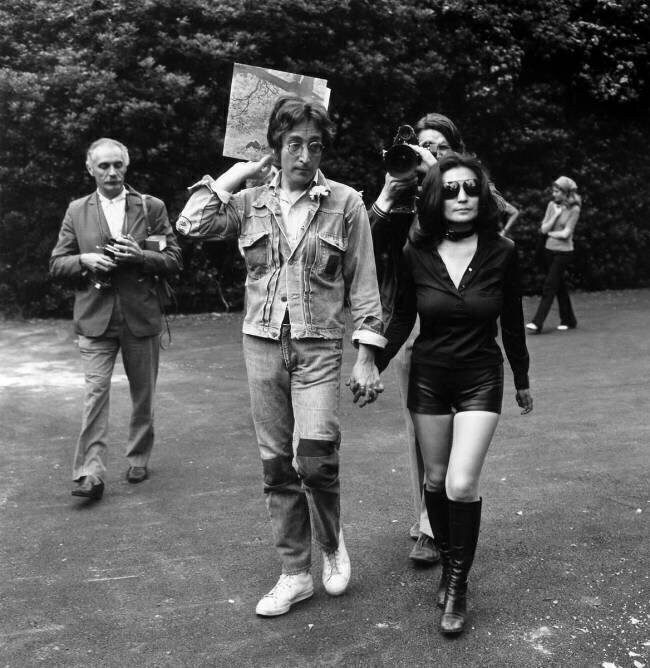 John Lennon et Yoko Ono au Festival de Cannes Rue des Archives