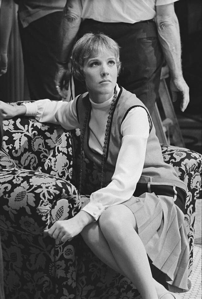 Julie Andrews sur le tournage de "Thoroughly Modern Millie" Orlando Suero