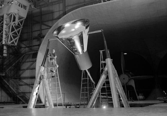 Mercury Space Capsule Undergoes Testing Nasa