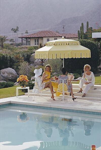 Nelda and Friends Slim Aarons