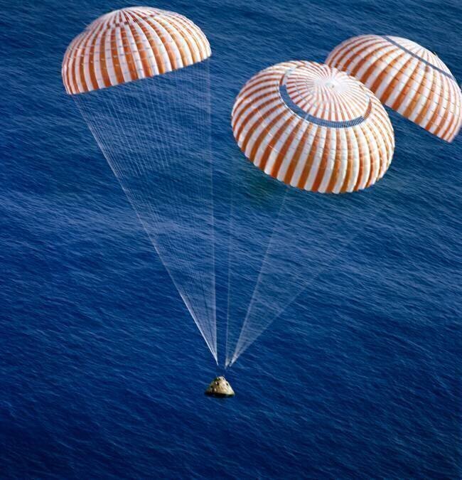 Retour sur la terre, Programme Apollo de la NASA Nasa