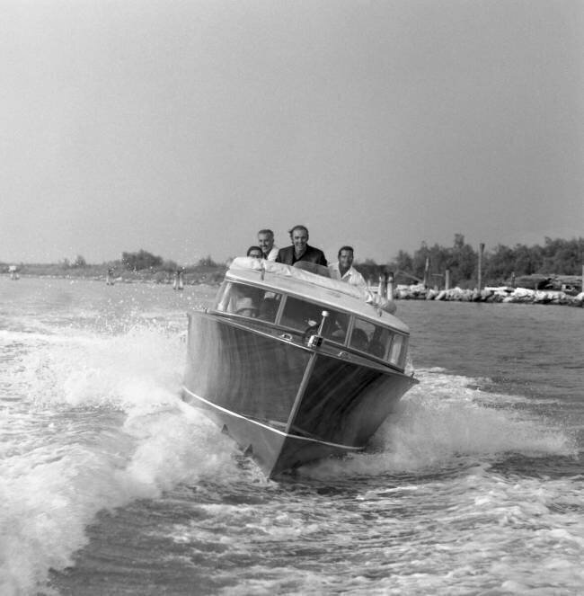 Sean Connery à Venise anonyme