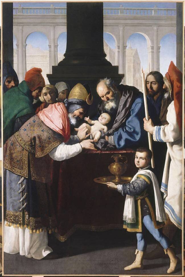 La Circoncision Francisco de Zurbaran