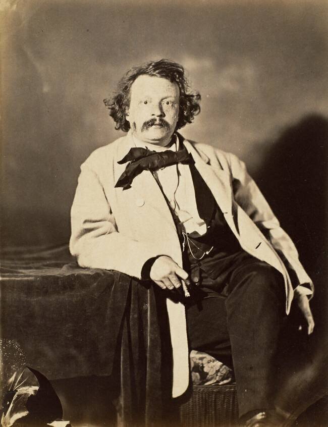 Nadar, autoportrait à la lumière électrique Nadar