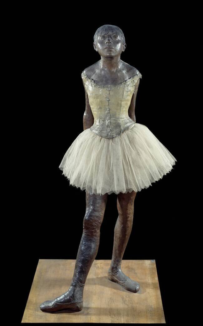 14 ans ou grande danseuse habillée Edgar Degas
