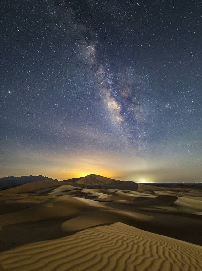 Arab land at night Ashraf Habib