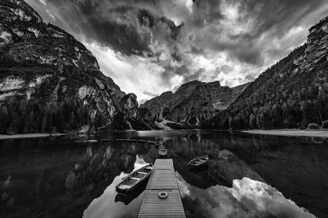 Braies' shades of grey Marco Tagliarino