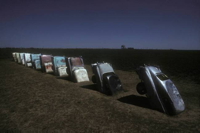 Cadillac Ranch Georg Gerster