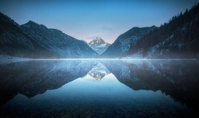 Cold morning at Plansee Patrick Aurednik