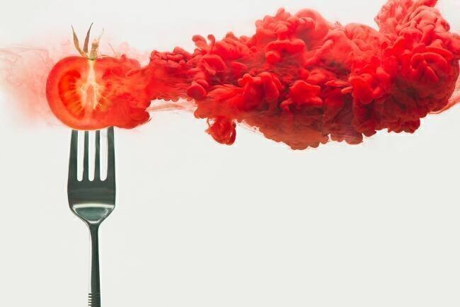 Disintegrated tomato Dina Belenko