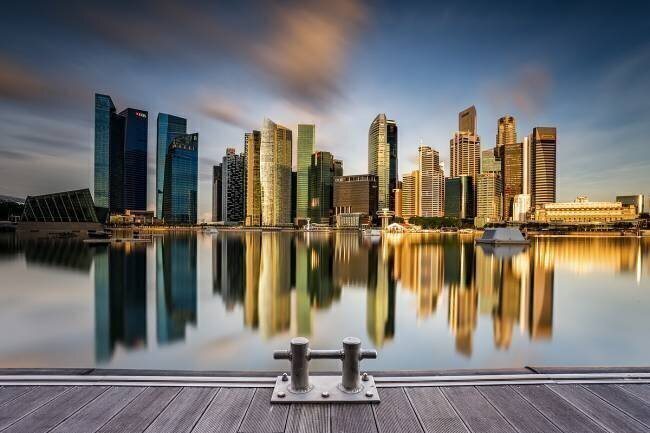 Golden Morning in SIngapore Zexsen Xie
