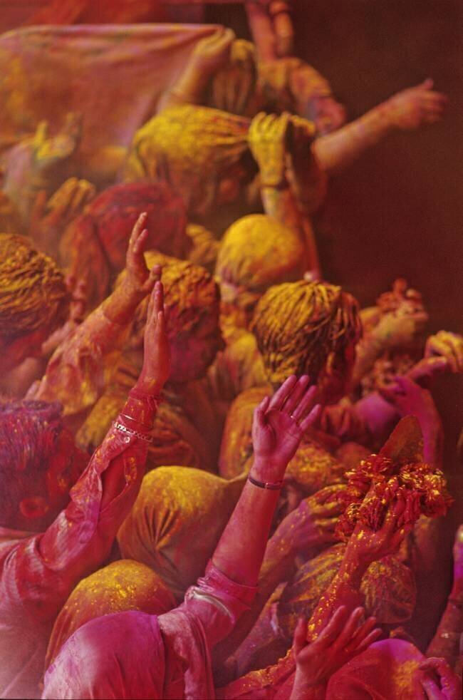 Incursion au coeur de la fête d'Holi Véronique Durruty