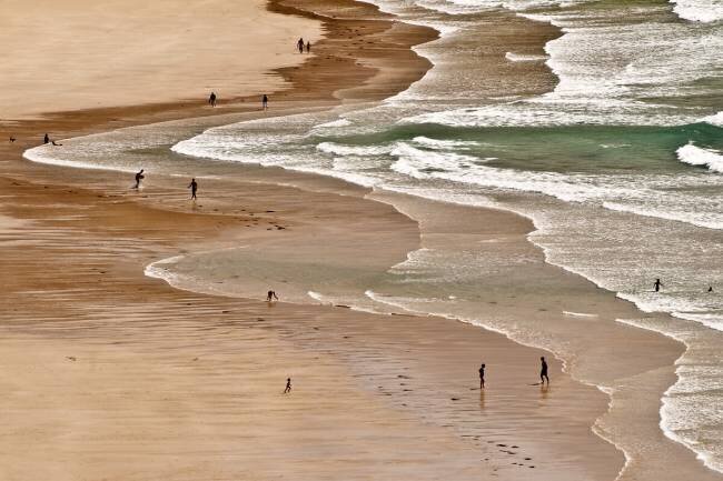 La spiaggia Massimo Della Latta