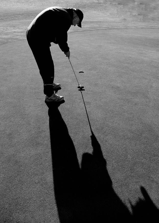 Le golfer Anders Ludvigson