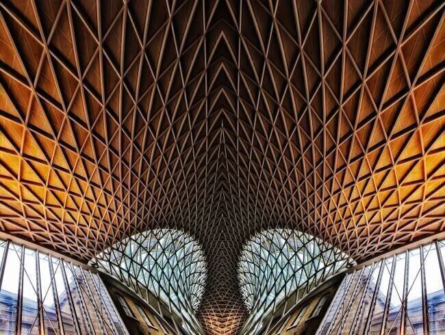 Le terminal de départ de King's Cross Ant Smith