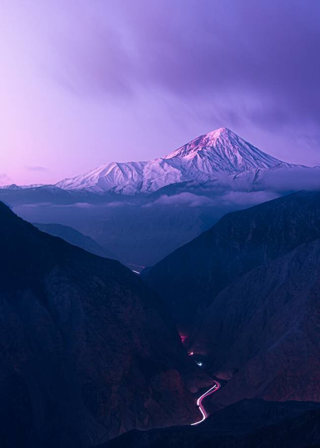 Leading to Mount Damavand CE Majid Behzad