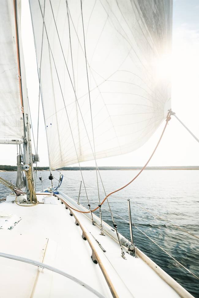 Lever la voile Kathrin Pienaar