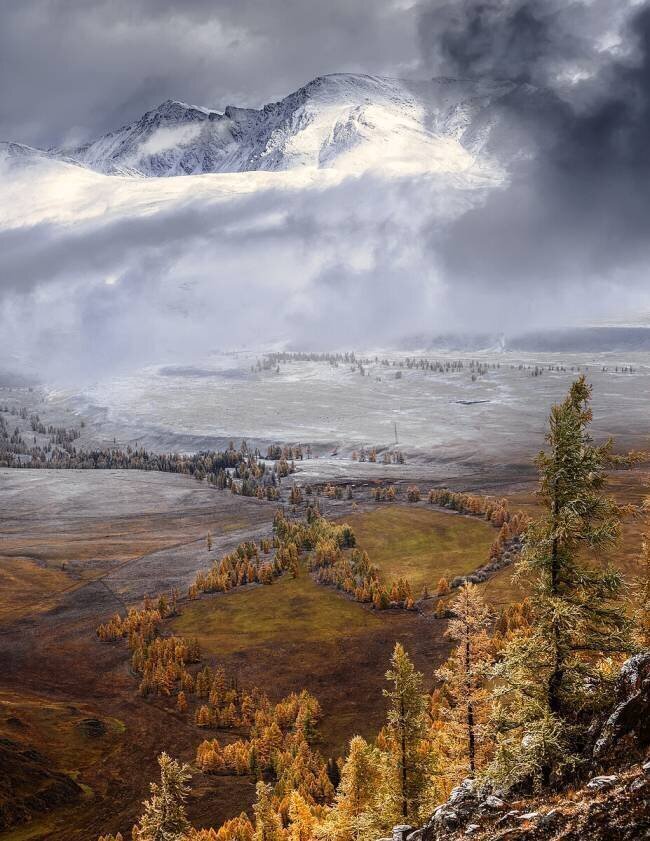 Meeting autumn with winter (Altai) Anna Pakutina