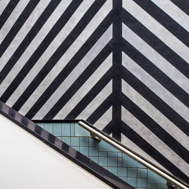 Museum staircase Luc Vangindertael (laGrange)
