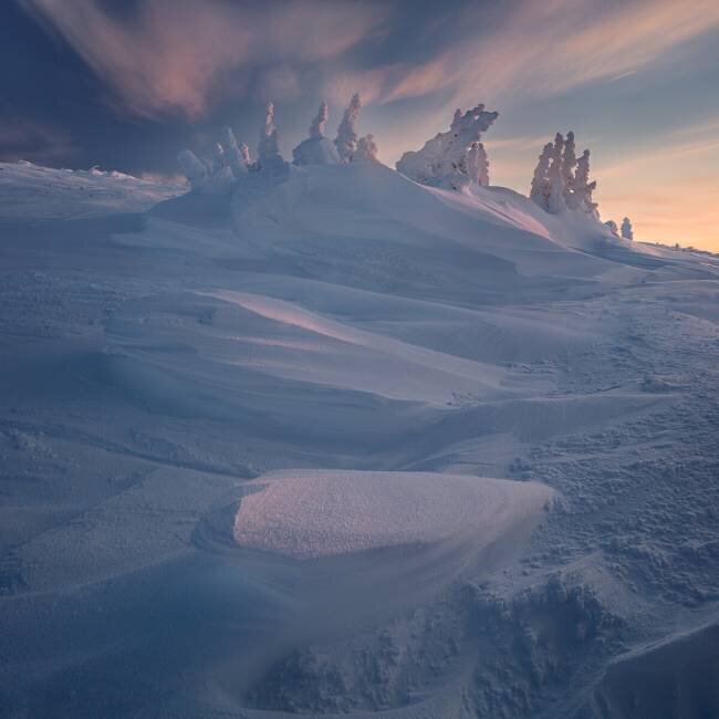 One frosty sunrise Valeriy Shcherbina