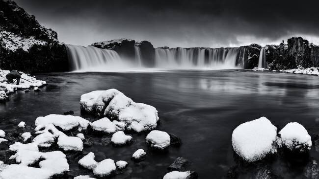 Panorama de Godafoss Sunny Ding