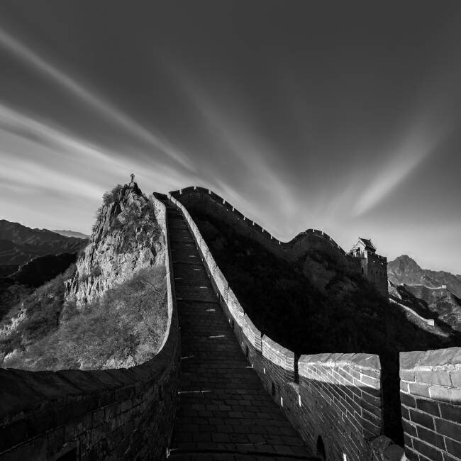Photographing the Great Wall Hua Zhu