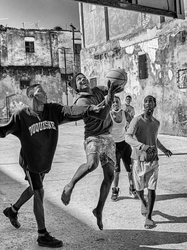 Playing Basketball Andy Dauer