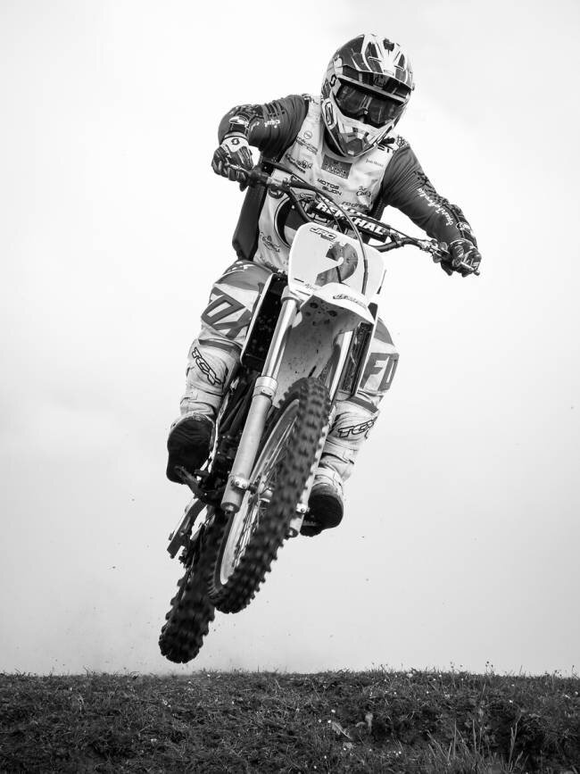 Rider Alberto Garcia
