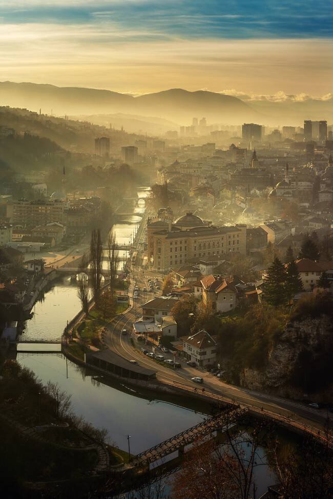 Sarajevo sunset Bez Dan