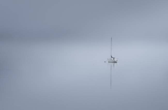 The lonesome boatman David Ahern