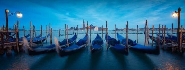 Venice Blue I Bartolome Lopez