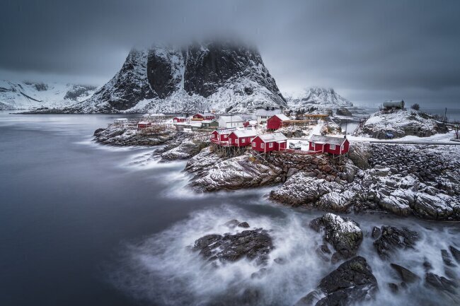 Winter Lofoten islands Andy Chan 