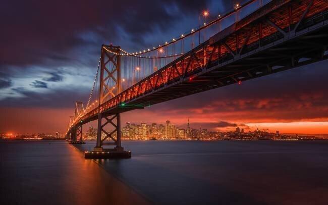 Fire over San Francisco Toby Harriman