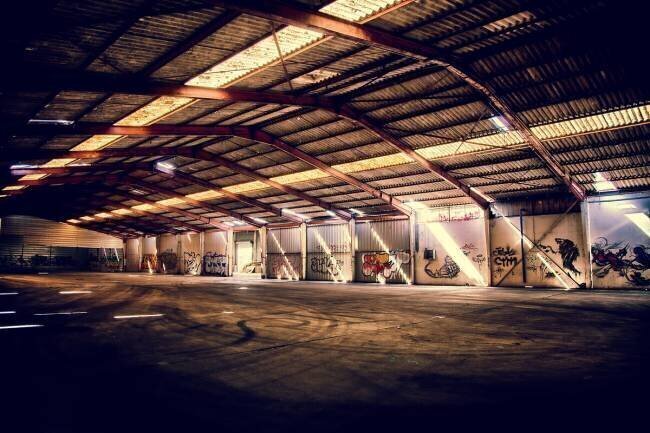Abandoned warehouse Benoît Bacou