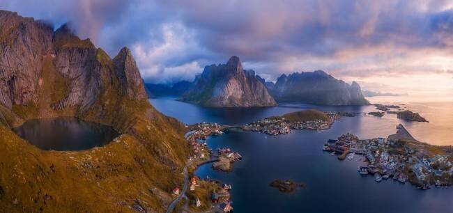 Above Reine Richard Beresford Harris