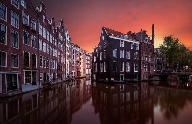 Amsterdam Dawn Merakiphotographer