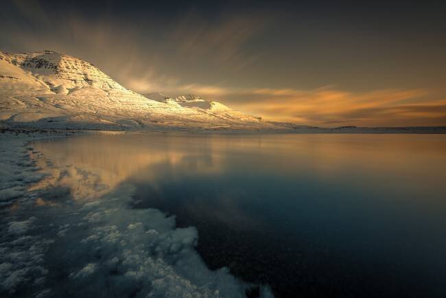 Arctic sunrise Haim Rosenfeld