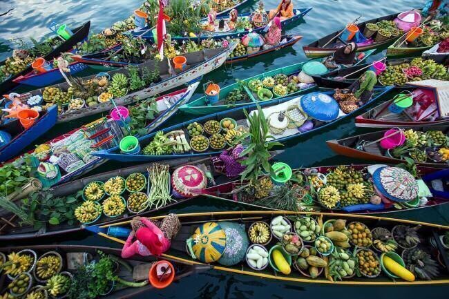 Banjarmasin Floating Market Fauzan Maududdin