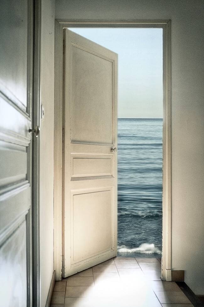 Behind the door Christian Marcel