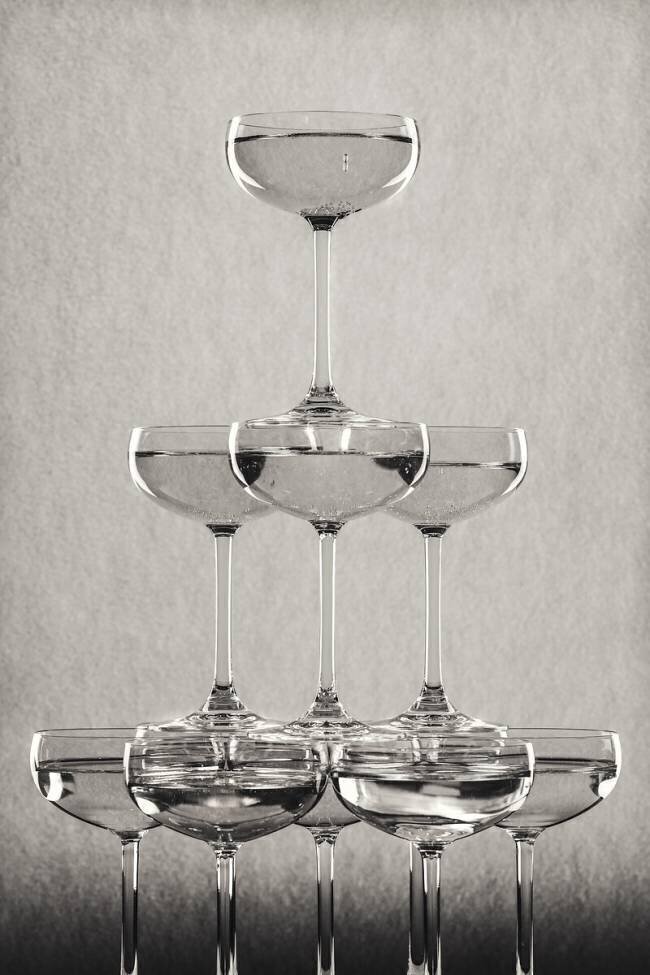 Champagne tower 9 1x Studio III