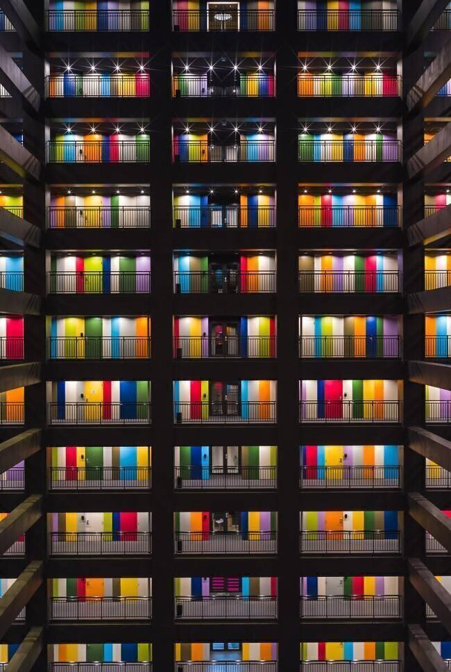 Colorful building Liang Chen