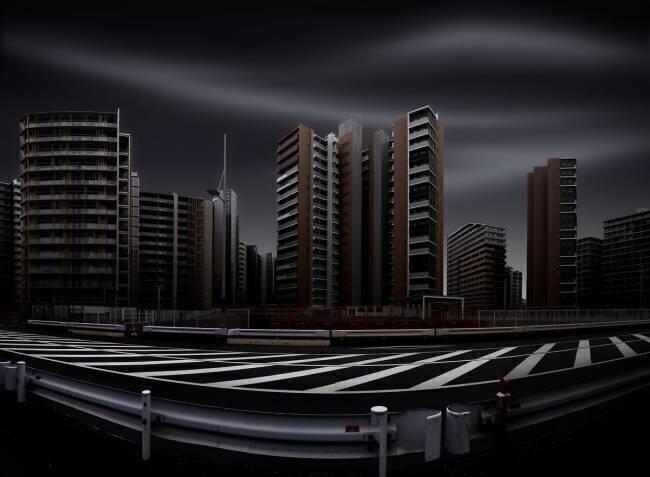 Dystopian Tokyo Olympic Village Amatou T