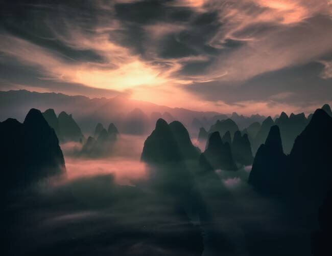 Ethereal sunrise Fabrizio Massetti