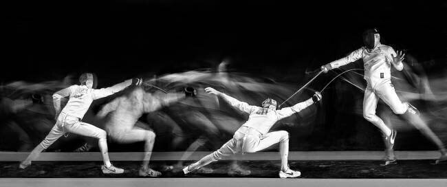 Fencing #1 Hilde Ghesquiere 