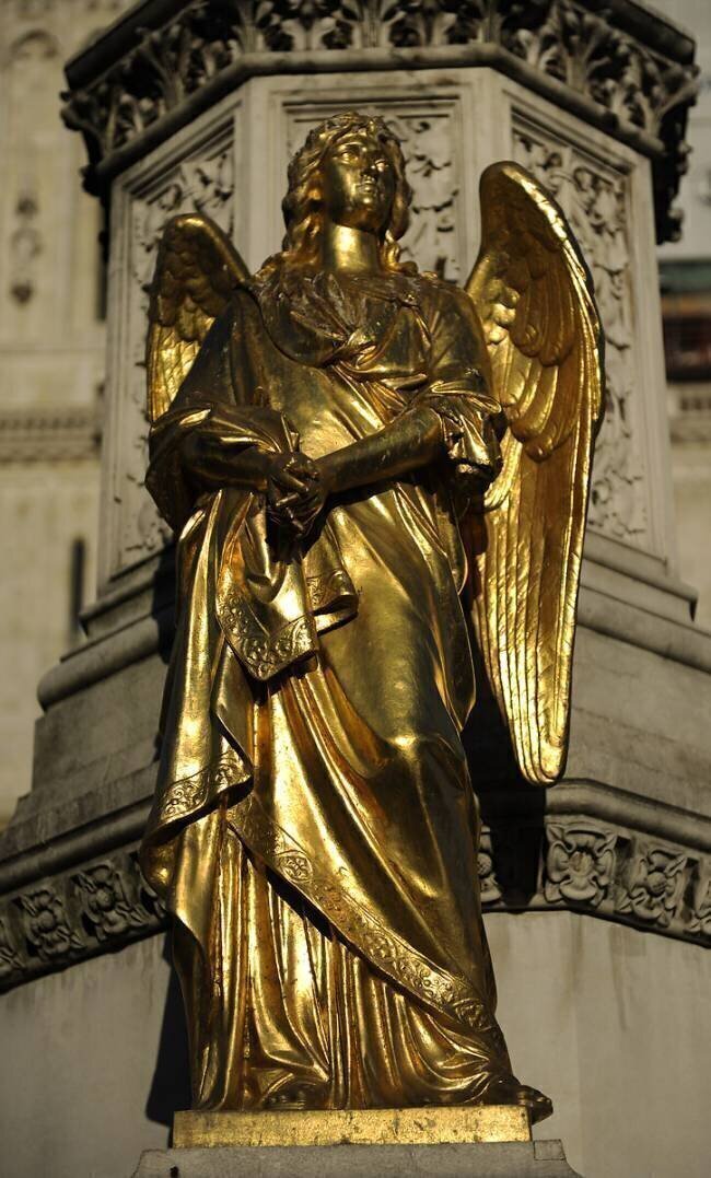 Golden angel Anton Dominik Fernkorn