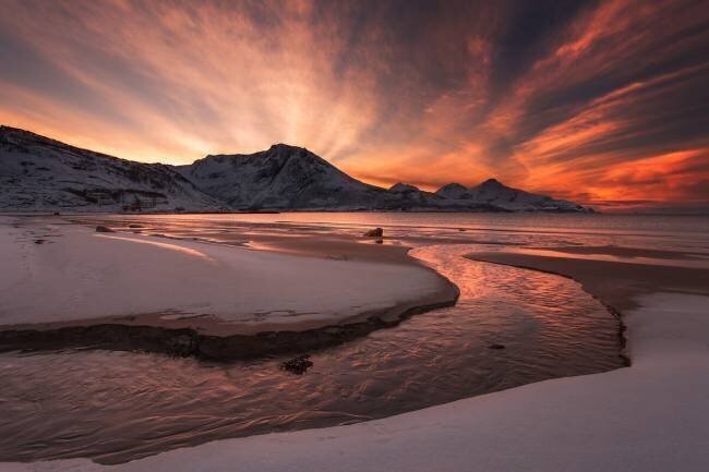 Golden Sunset Jaroslav Zakravsky