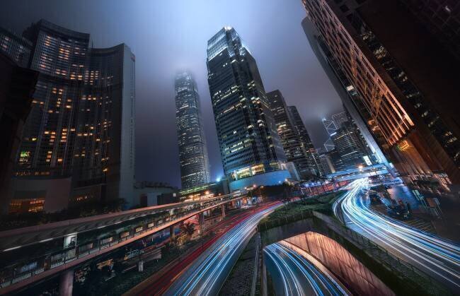 Hong Kong City Lights Jesús M. García