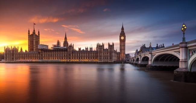 London Palace of Westminster Sunset Merakiphotographer
