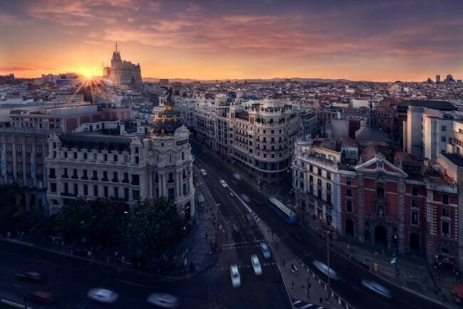 Madrid city Ivan Ferrero